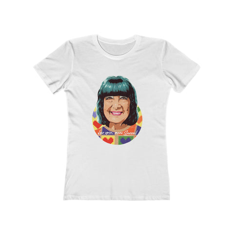 Less Spin, More Savva [Australian-Printed] - Women's The Boyfriend Tee