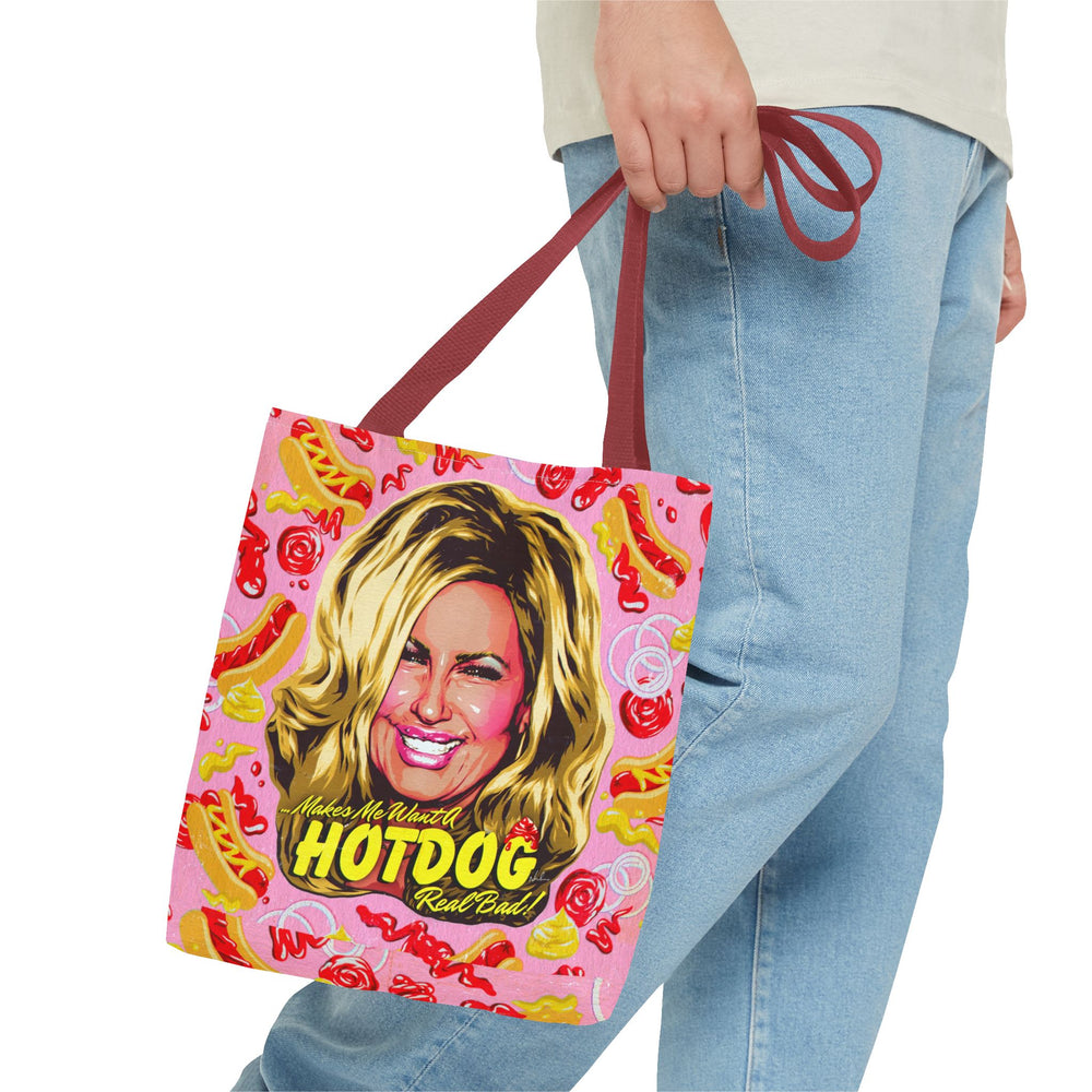 Makes Me Want A Hot Dog Real Bad! [US-Printed] - Tote Bag (AOP)