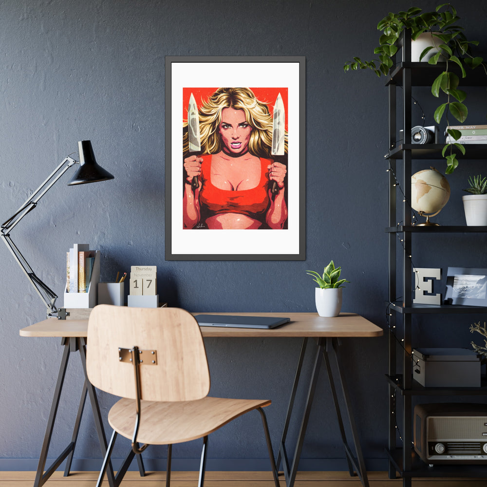 KNIFENEY - Framed Paper Posters