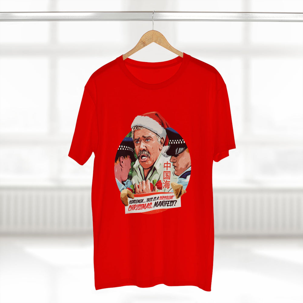 GENTLEMEN... THIS IS A SUCCULENT CHRISTMAS, MANIFEST! [Australian-Printed] Men's Staple Tee
