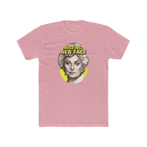 RESTING BEA FACE - Men's Cotton Crew Tee