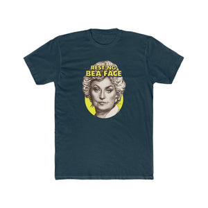 RESTING BEA FACE - Men's Cotton Crew Tee