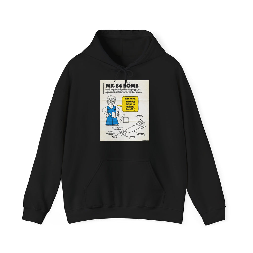 Nothing Lethal in Nature™ [Australian-Printed] - Unisex Heavy Blend™ Hooded Sweatshirt
