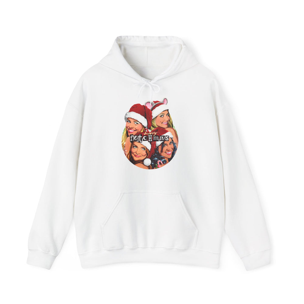 Merry Fetchmas! [Australian-Printed] - Unisex Heavy Blend™ Hooded Sweatshirt