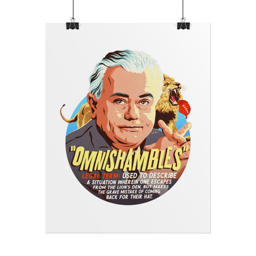 OMNISHAMBLES - Rolled Posters