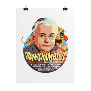 OMNISHAMBLES - Rolled Posters