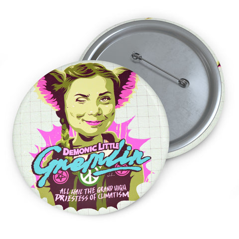 DEMONIC LITTLE GREMLIN - Pin Buttons