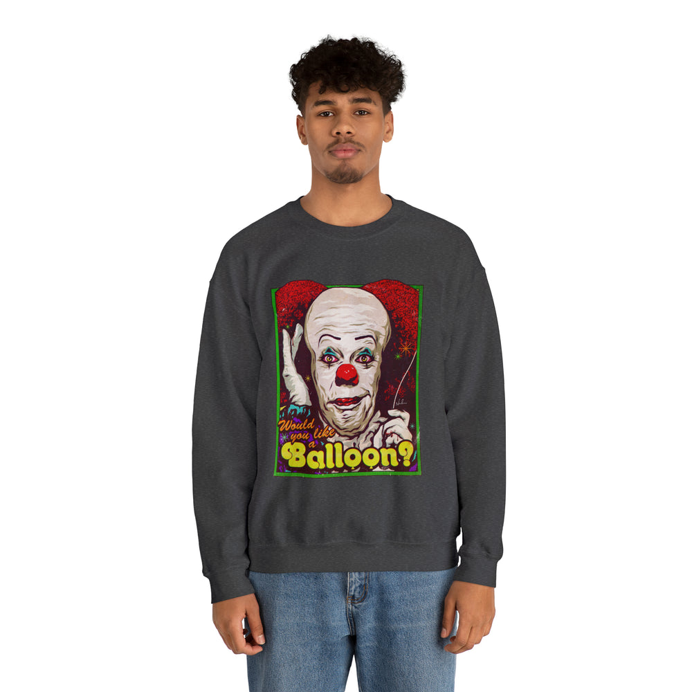 Would You Like A Balloon? [Australian-Printed] - Unisex Heavy Blend™ Crewneck Sweatshirt