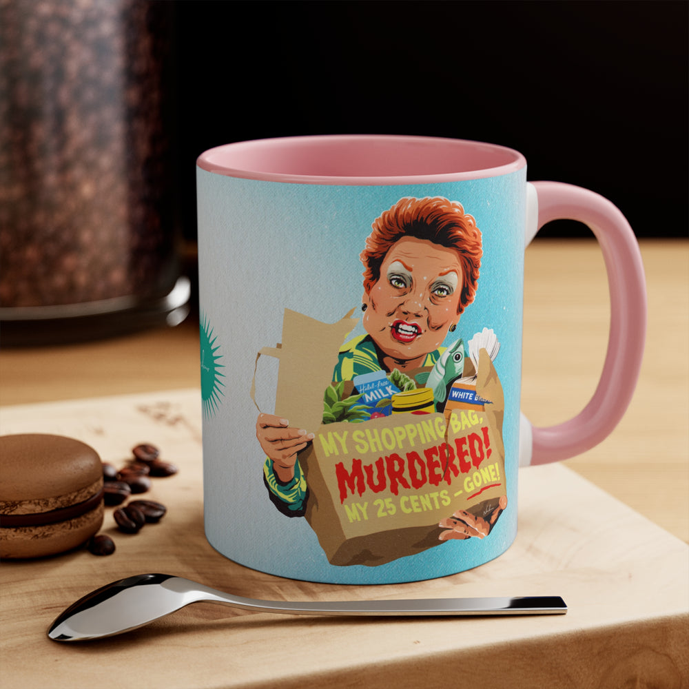 My Shopping Bag, Murdered! [Australian-Printed] - 11oz Accent Mug