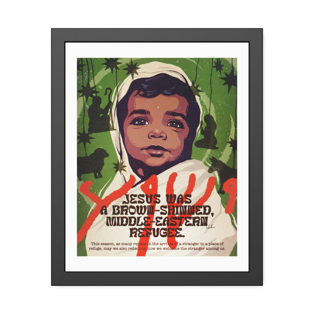 The Stranger Among Us - Framed Paper Posters