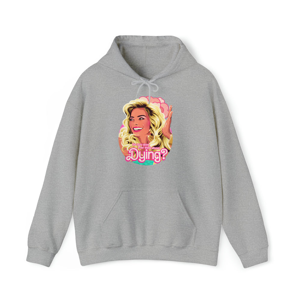 Do You Guys Ever Think About Dying? [Australian-Printed] - Unisex Heavy Blend™ Hooded Sweatshirt