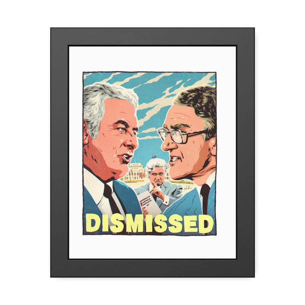 DISMISSED - Framed Paper Posters