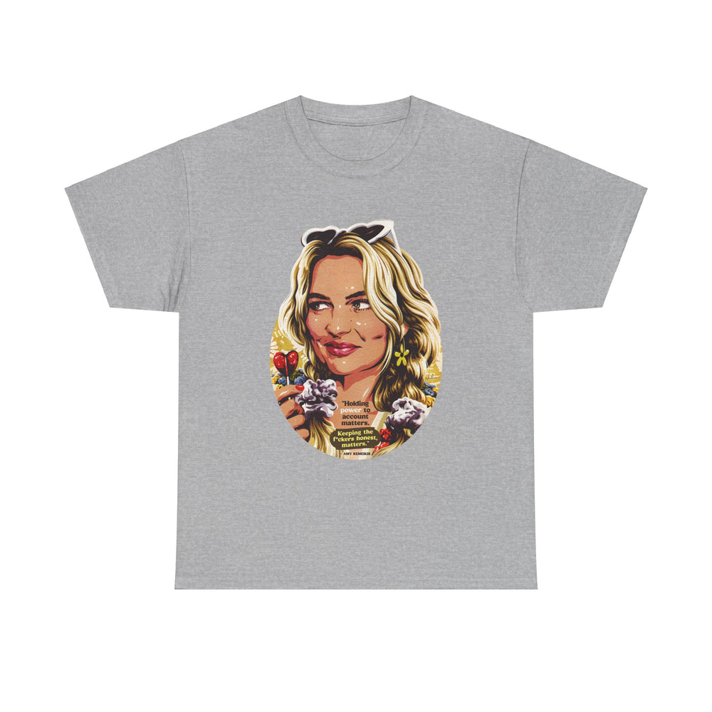 AMY - Website Version [Australian-Printed] - Unisex Heavy Cotton Tee