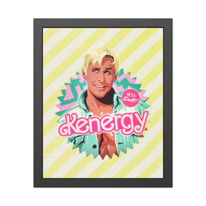 KENERGY [Coloured-BG] - Framed Paper Posters