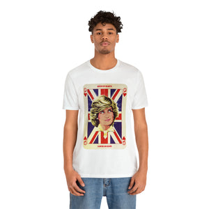 Queen Of Hearts [UK-Printed] - Unisex Jersey Short Sleeve Tee