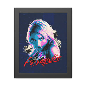 That's My Prerogative [Coloured BG] - Framed Paper Posters