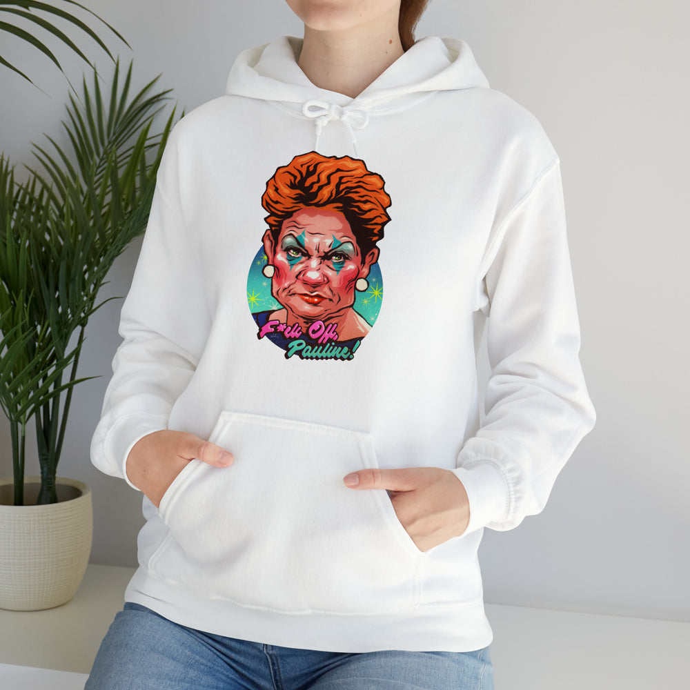 F*ck Off, Pauline! [Australian-Printed] - Unisex Heavy Blend™ Hooded Sweatshirt