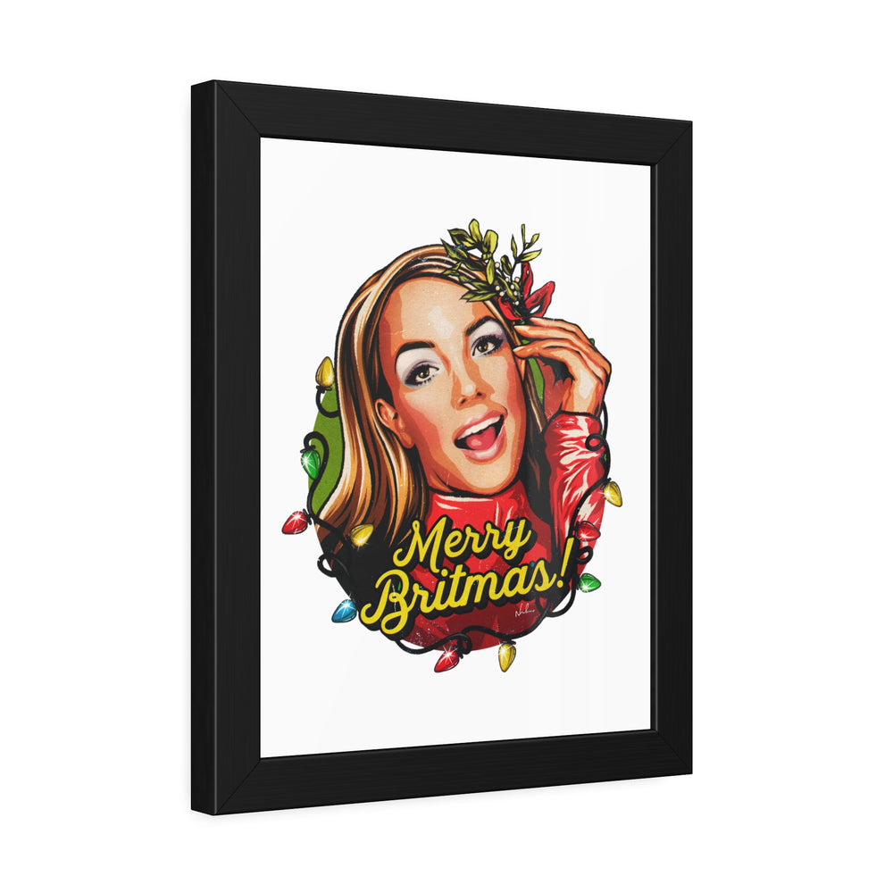 Merry Britmas! - Framed Paper Posters