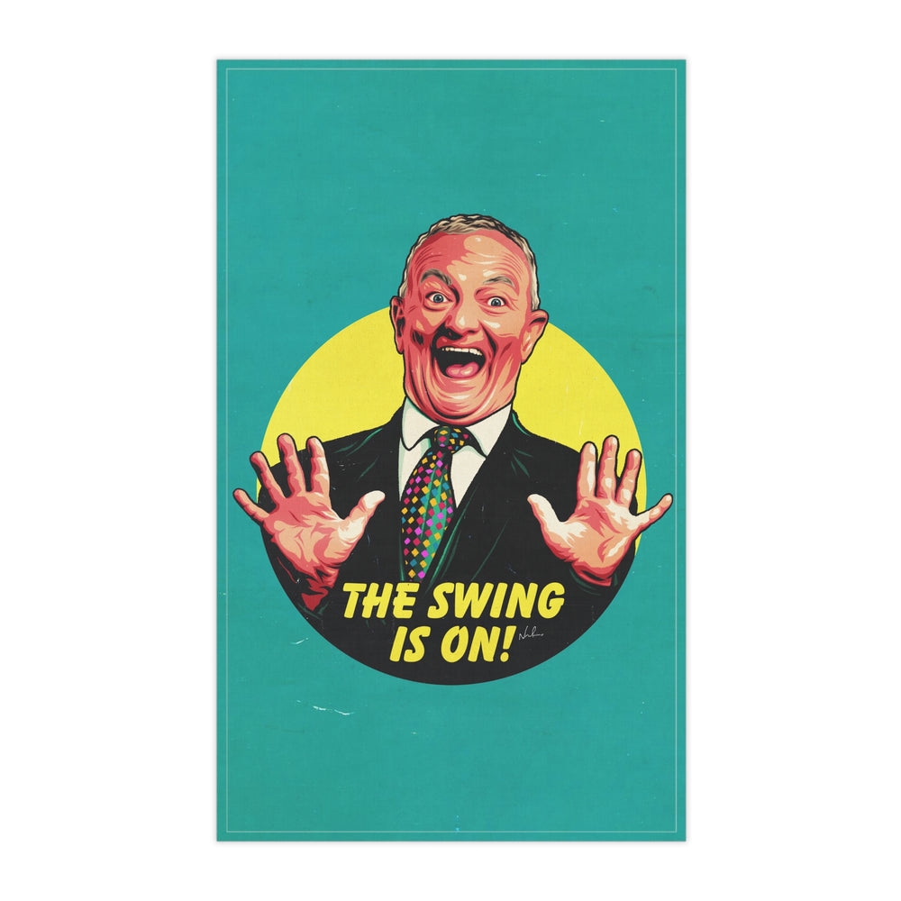 The Swing Is On! - Tea Towel