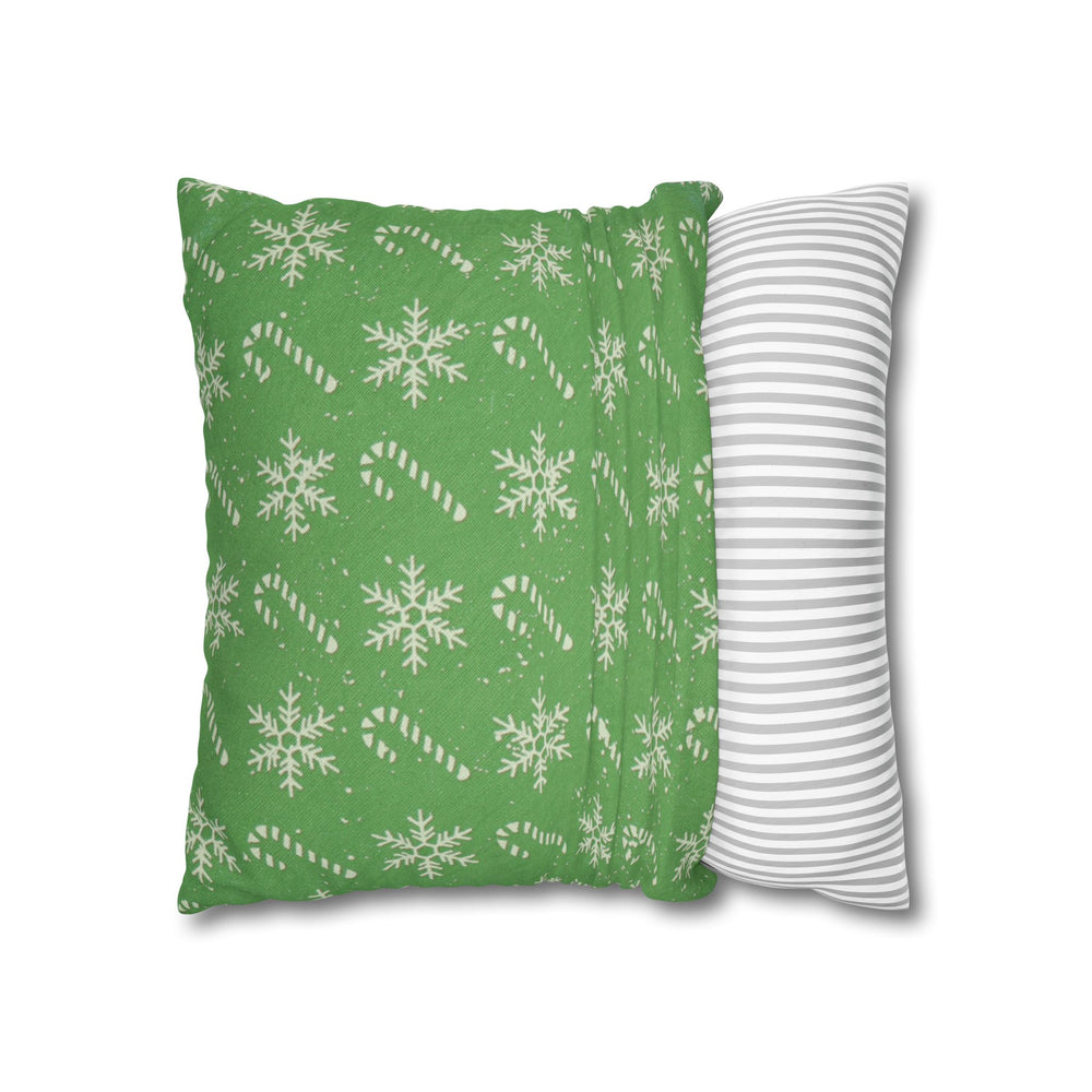 GENTLEMEN... THIS IS A SUCCULENT CHRISTMAS, MANIFEST! - Spun Polyester Square Pillow Case 16x16" (Slip Only)