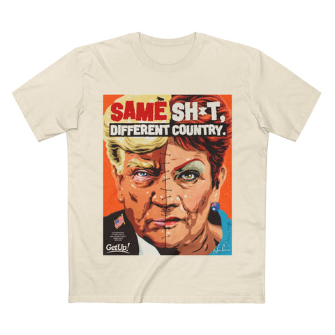Same Sh*t, Different Country [Australian-Printed] Men's Staple Tee