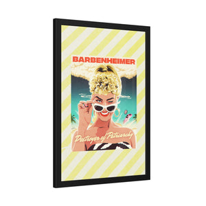 BARBENHEIMER [Coloured-BG] - Framed Paper Posters