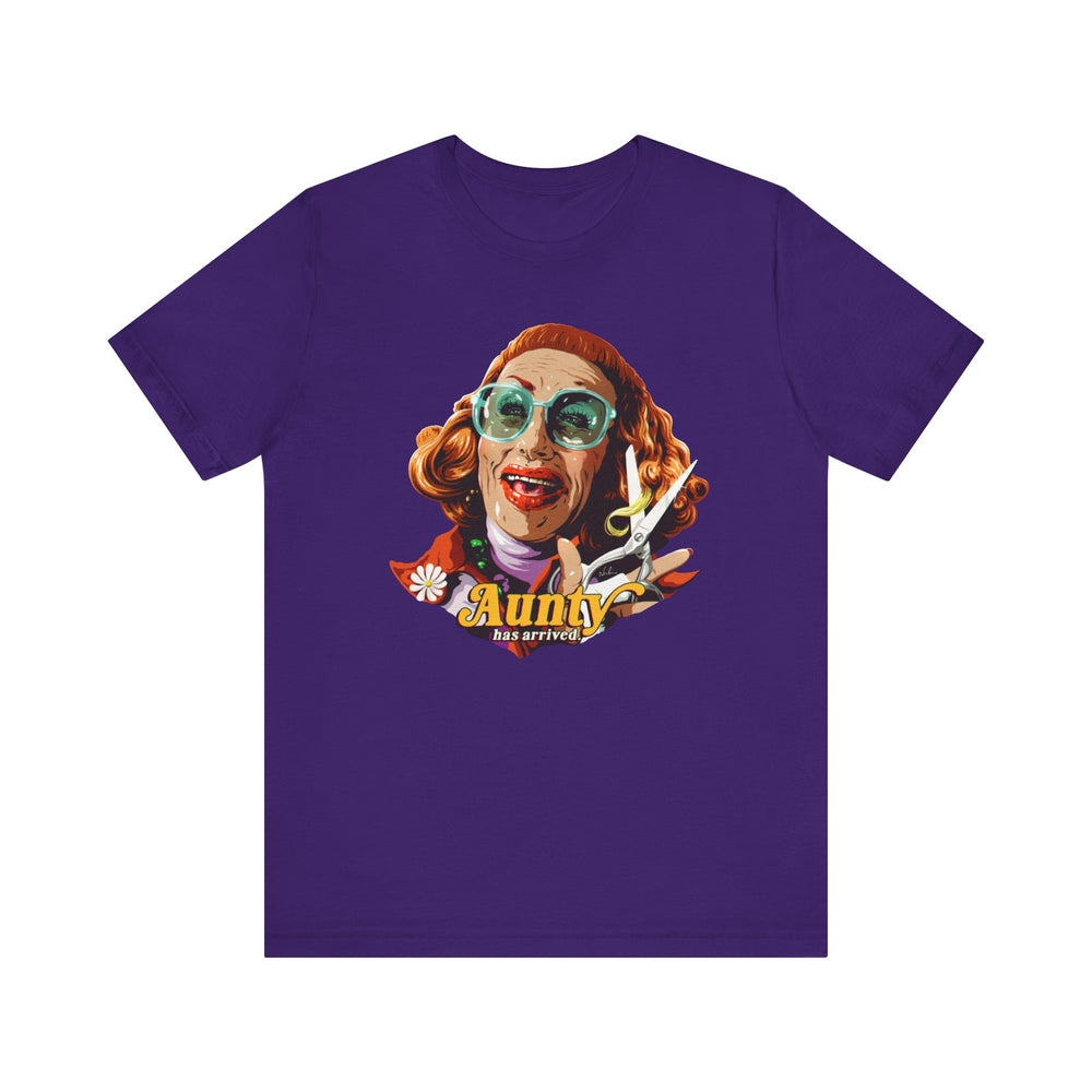 Aunty Has Arrived [US-Printed] - Unisex Jersey Short Sleeve Tee