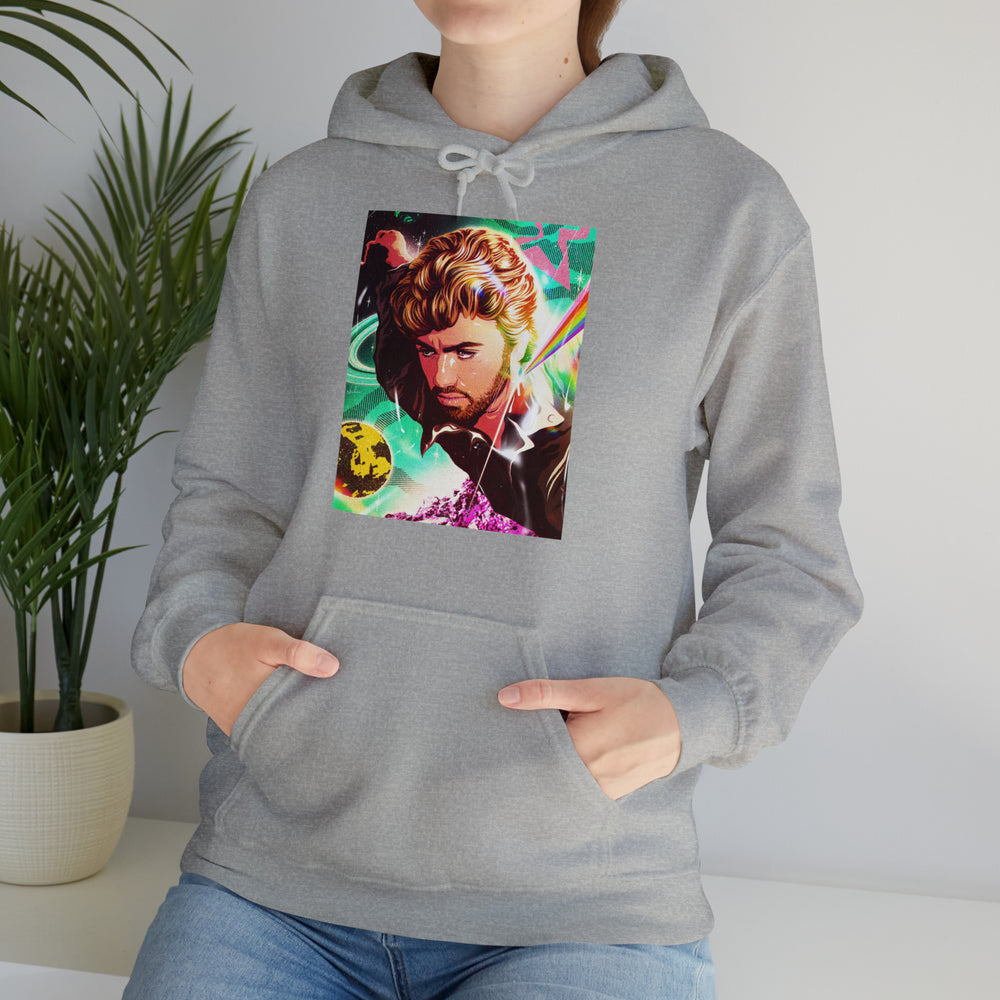 GALACTIC GEORGE [Australian-Printed] - Unisex Heavy Blend™ Hooded Sweatshirt