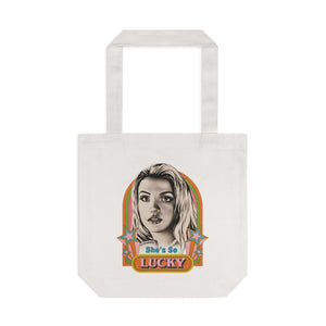 She's So Lucky [Australian-Printed] - Cotton Tote Bag