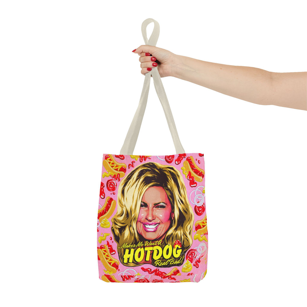 Makes Me Want A Hot Dog Real Bad! [US-Printed] - Tote Bag (AOP)