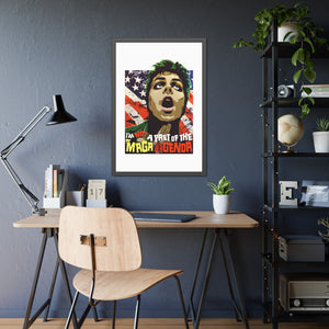 MAGA AGENDA - Framed Paper Posters