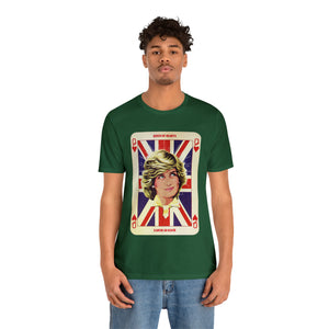 Queen Of Hearts [UK-Printed] - Unisex Jersey Short Sleeve Tee