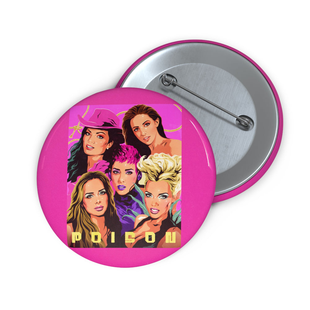 POISON - Pin Buttons