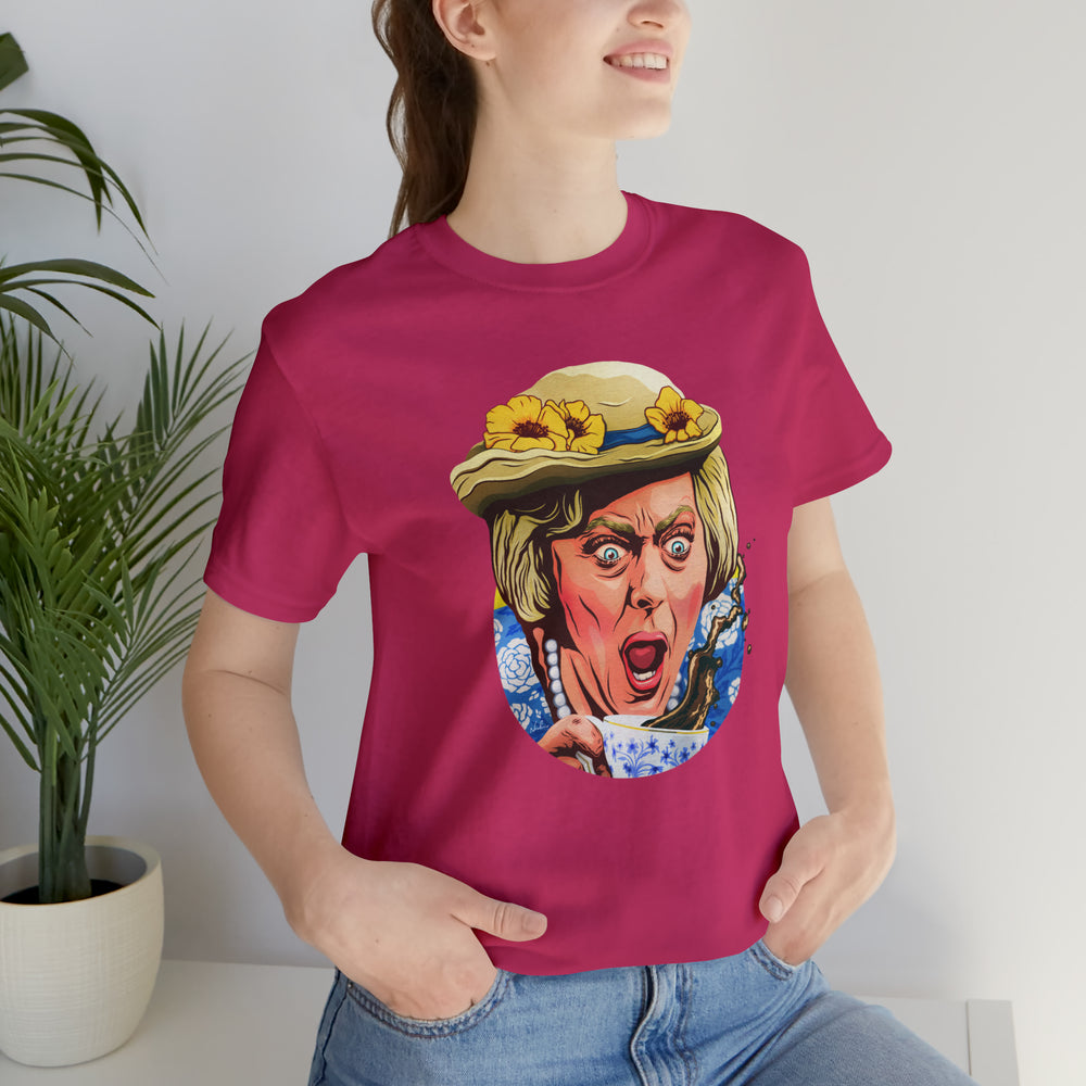 Coffee, Elizabeth? [UK-Printed] - Unisex Jersey Short Sleeve Tee