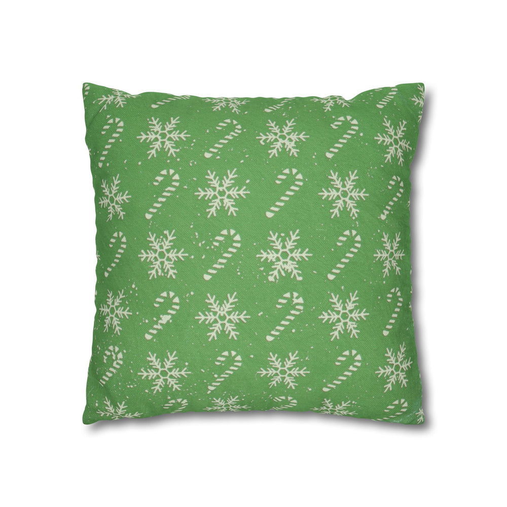 GENTLEMEN... THIS IS A SUCCULENT CHRISTMAS, MANIFEST! - Spun Polyester Square Pillow Case 16x16" (Slip Only)