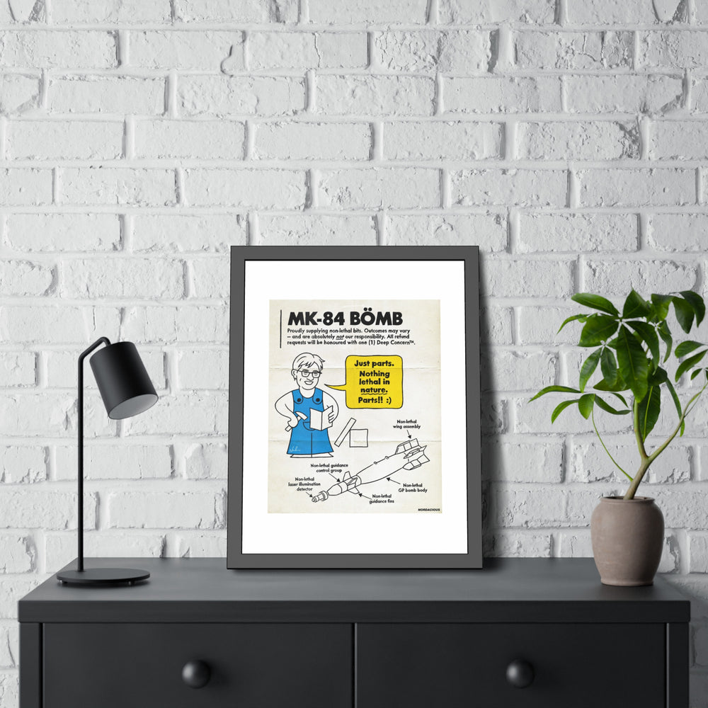 Nothing Lethal in Nature™ - Framed Paper Posters