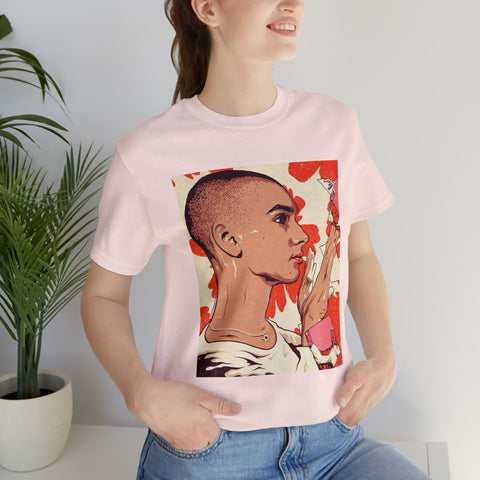 Fight The Real Enemy [UK-Printed] - Unisex Jersey Short Sleeve Tee