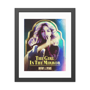 The Girl In The Mirror - Framed Paper Posters