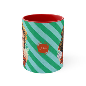 Breaststroke With Billy - 11oz Accent Mug (Australian Printed)