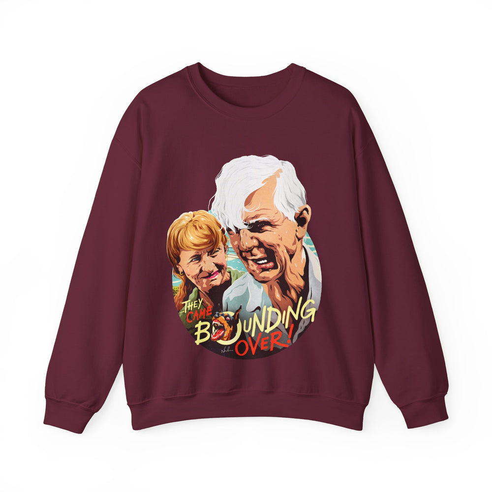 THEY CAME BOUNDING OVER! [UK-Printed] - Unisex Heavy Blend™ Crewneck Sweatshirt