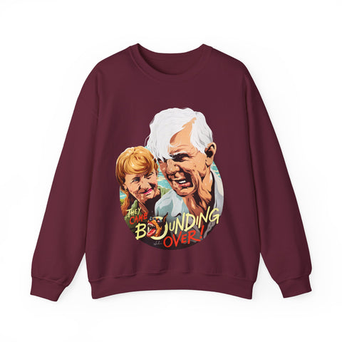 THEY CAME BOUNDING OVER! [UK-Printed] - Unisex Heavy Blend™ Crewneck Sweatshirt
