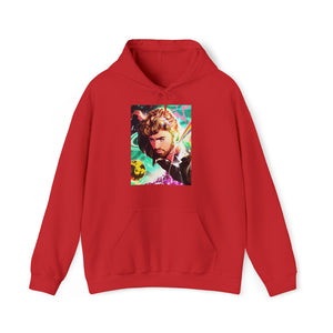 GALACTIC GEORGE [Australian-Printed] - Unisex Heavy Blend™ Hooded Sweatshirt