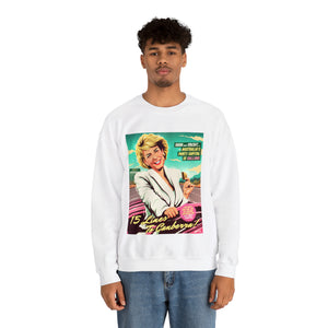 15 LINES [Australian-Printed] - Unisex Heavy Blend™ Crewneck Sweatshirt