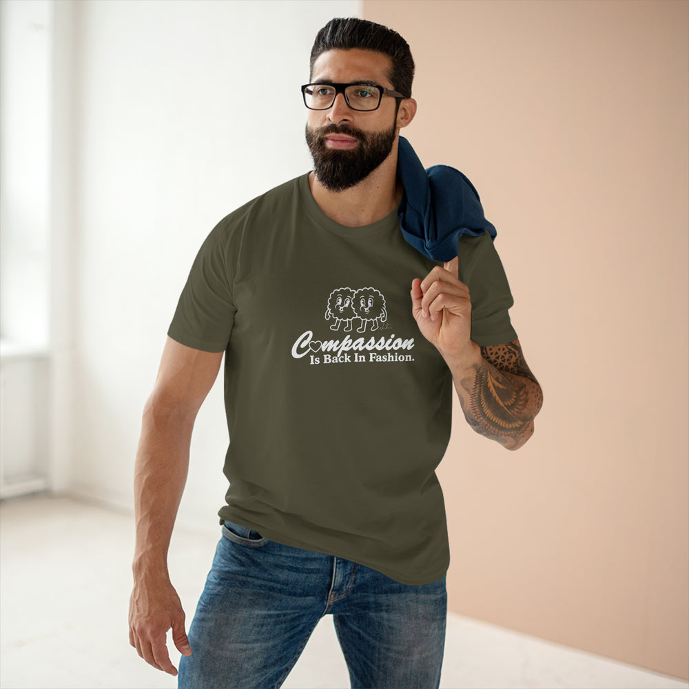 Compassion Is Back In Fashion [Australian-Printed] - Men's Staple Tee