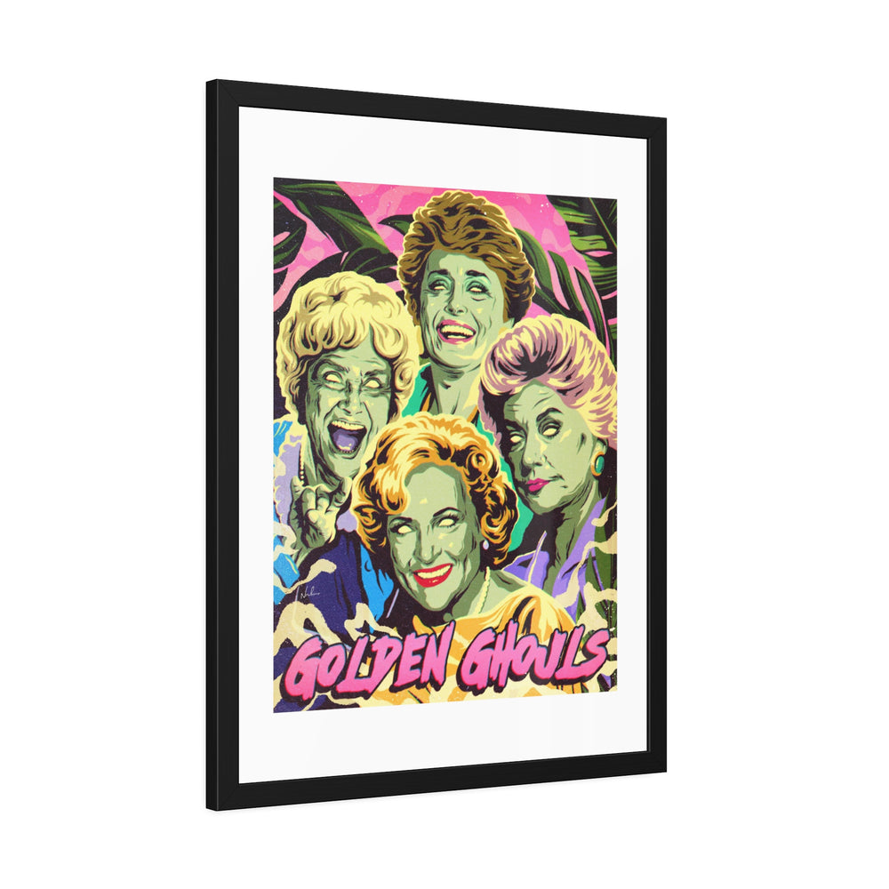 GOLDEN GHOULS - Framed Paper Posters