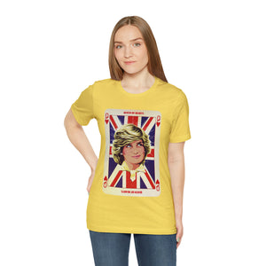 Queen Of Hearts [UK-Printed] - Unisex Jersey Short Sleeve Tee