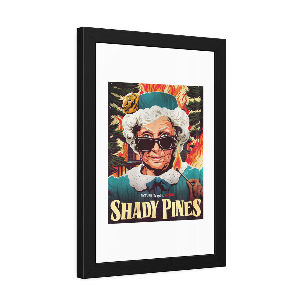 SHADY PINES - Framed Paper Posters