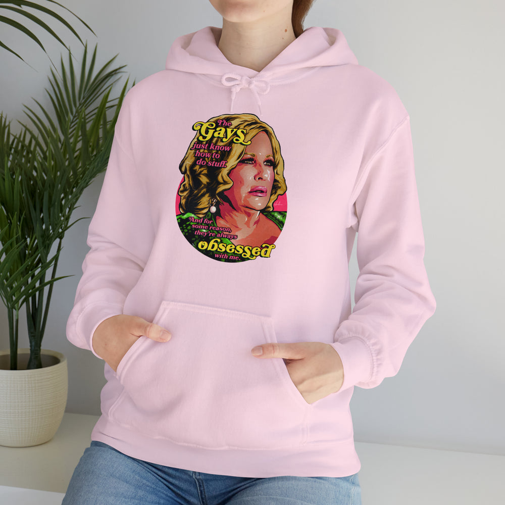 The Gays Just Know How To Do Stuff [Australian-Printed] - Unisex Heavy Blend™ Hooded Sweatshirt