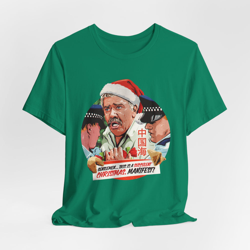 GENTLEMEN... THIS IS A SUCCULENT CHRISTMAS, MANIFEST! [US-Printed] - Unisex Jersey Short Sleeve Tee