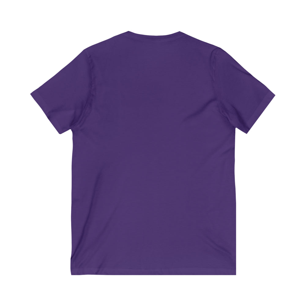 Weather Outlook: Fine - Unisex Jersey Short Sleeve V-Neck Tee